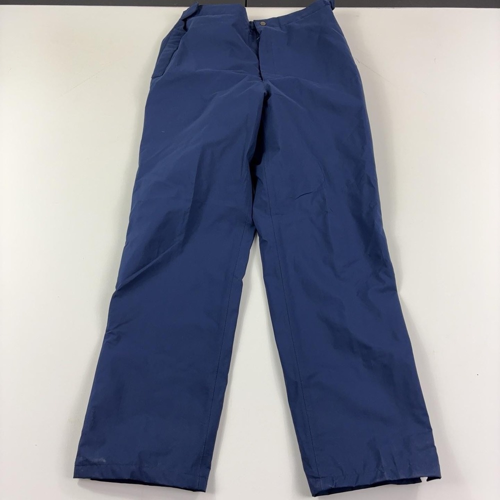 Vintage Tourney Rain Pants Mens XL Blue GORE-TEX Waterproof Elastic Waist